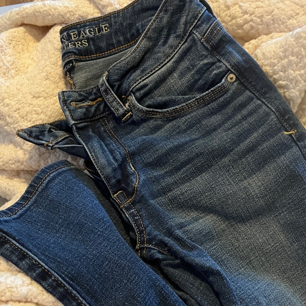 American Eagle Outfitters Dark Blue Jeans